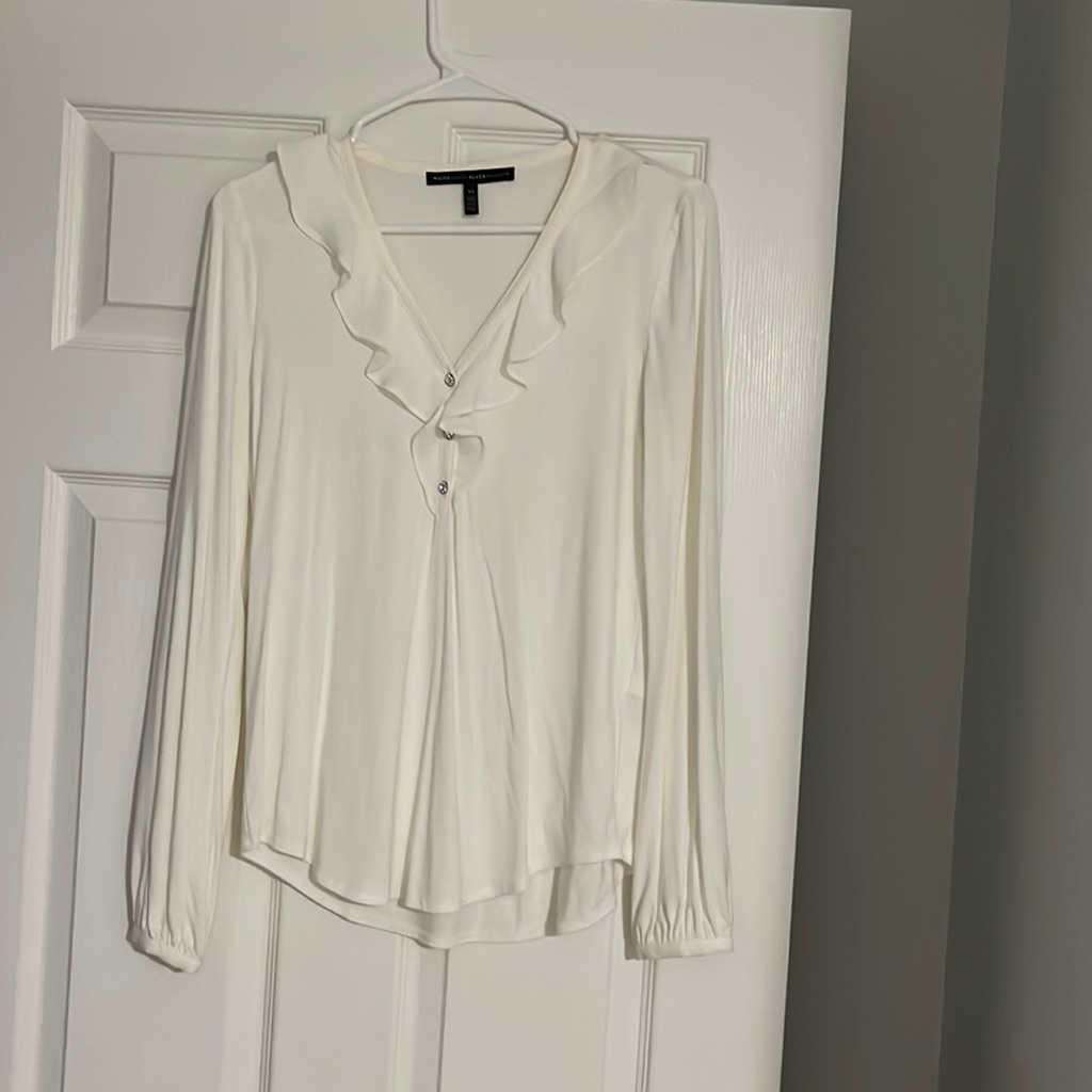 White House Bm Silk Top